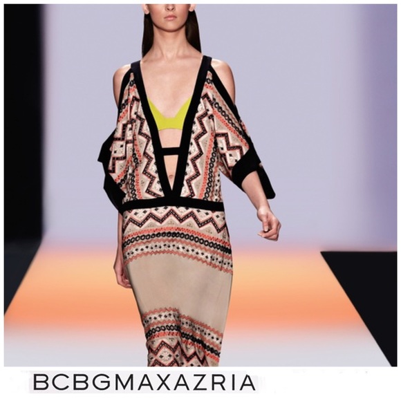 BCBGMaxAzria Dresses & Skirts - ♦️SOLD♦️BCBGMaxAzria Runway The Kalina Multicolor Eyelet Embroidered Maxi Dress